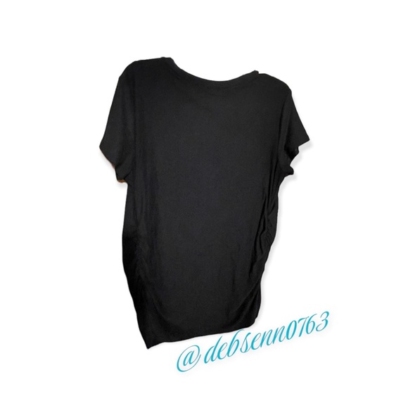 Time and Tru gathered Maternity Shirt - Picture 3 of 3